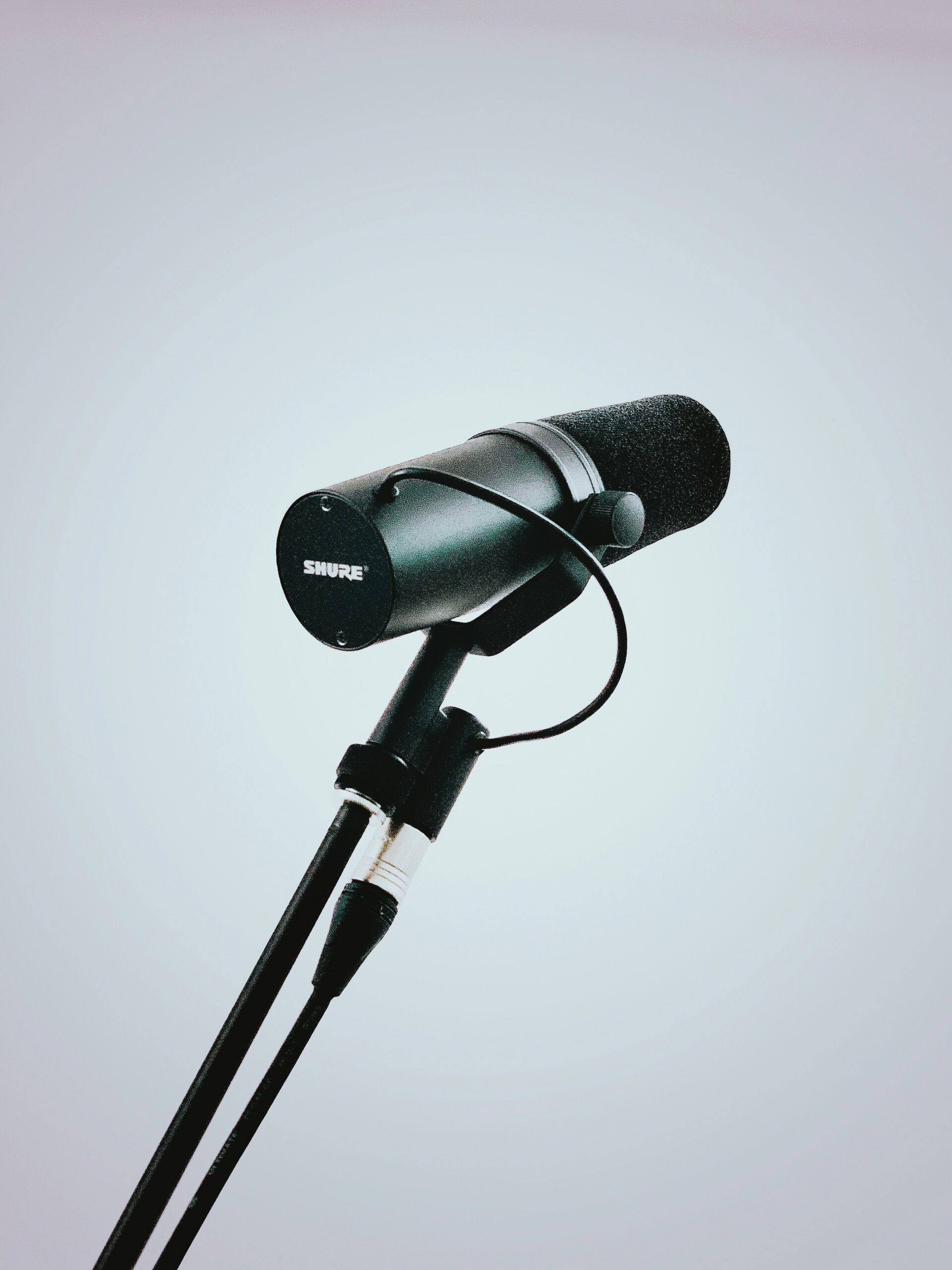 Micro pour enregistrer des podcasts.